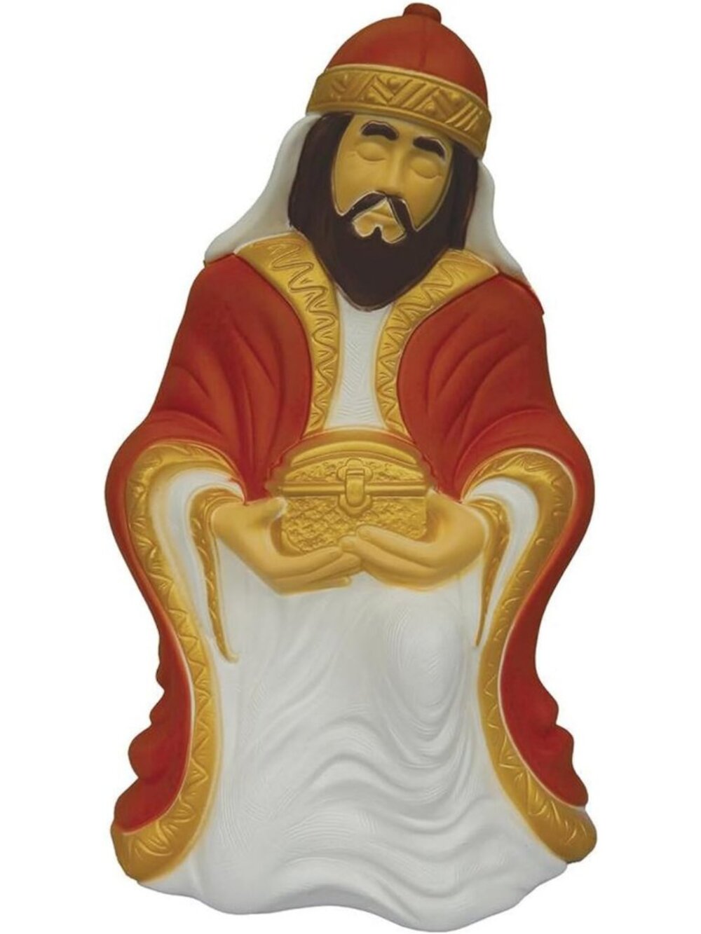 27.5" LED Wiseman Blow Mold Christmas Decoration - Durable Indoor/Outdoor